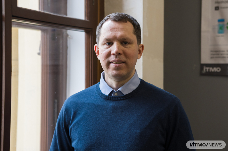 Vasily Kravtsov. Photo by Dmitry Grigoryev / ITMO NEWS
