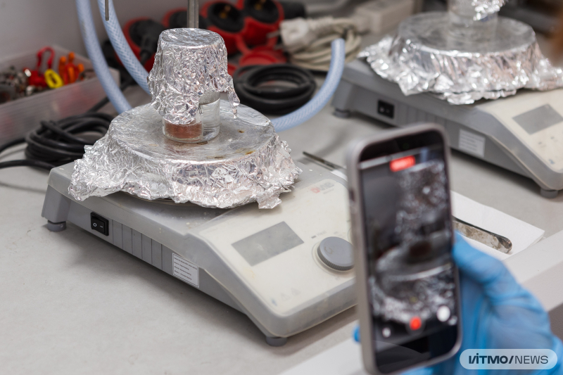 Katerina Kukushkina&rsquo;s project with students. Photo by Dmitry Grigoryev / ITMO NEWS
