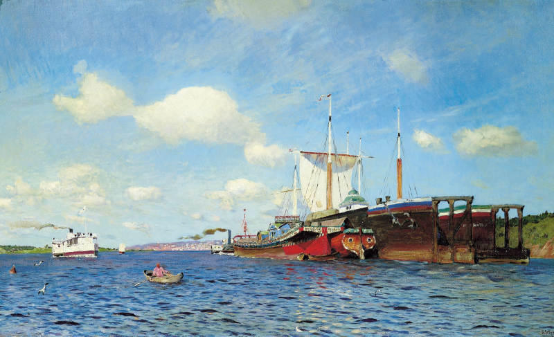 Fresh Wind. Volga by Isaac Levitan, 1891-1895, Tretyakov Gallery (Moscow, Russia). Credit: bg-gallery.ru / Wikimedia Commons / CC-PD-Mark
