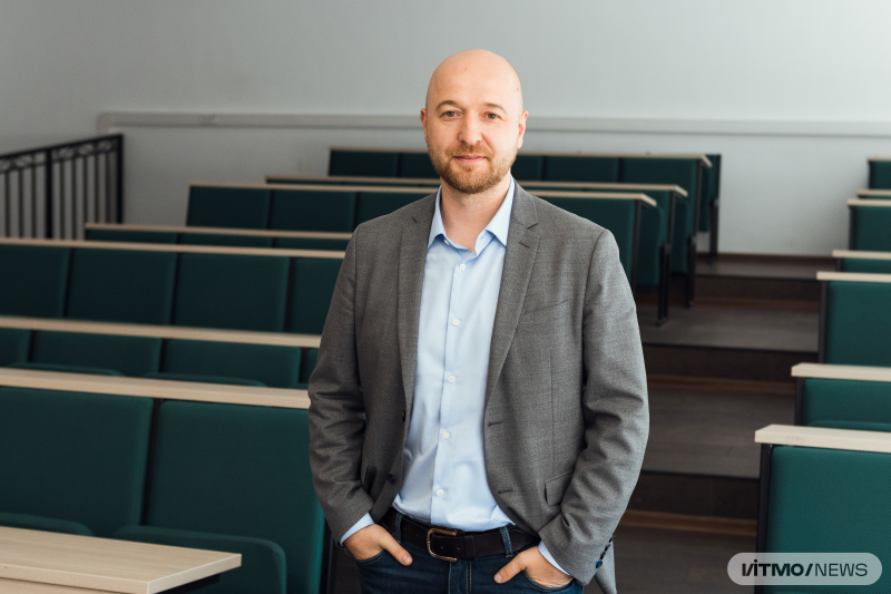 Андрей Богданов. Фото: Дмитрий Григорьев / ITMO NEWS

