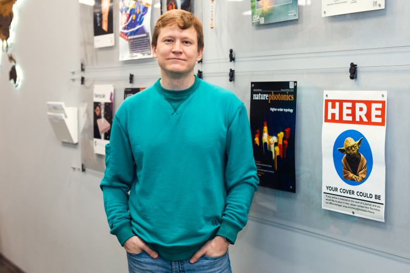 Dmitry Karlovets. Photo by Dmitry Grigoryev / ITMO NEWS
