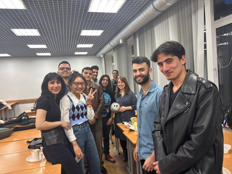 Marcos at ITMO. Photo courtesy of the subject
