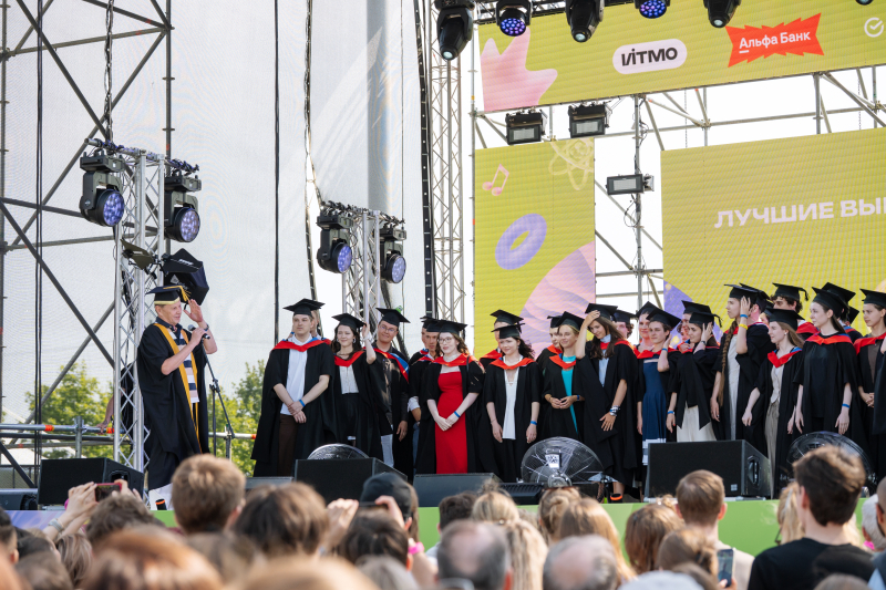 ITMO Rector Vladimir Vasilyev at ITMO Family Day 2026. Photo by Megabyte Media
