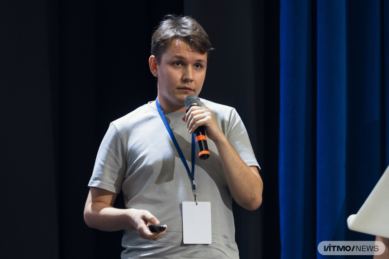 Sergey Pespalov. Photo by Dmitry Grigoryev / ITMO NEWS
