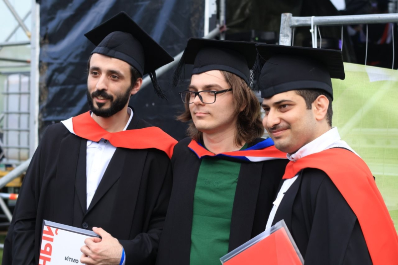 Ahmad at his graduation ceremony. Photo courtesy of the subject
