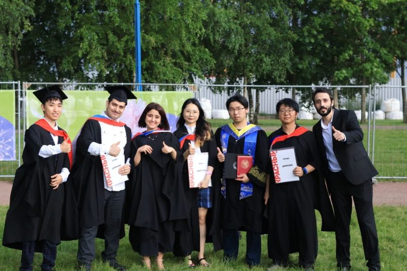 Ahmad at his graduation ceremony. Photo courtesy of the subject
