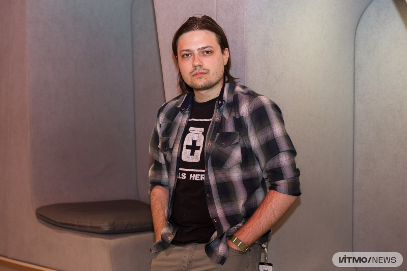 Vladislav Kalinichenko. Credit: Dmitry Grigoryev / ITMO NEWS
