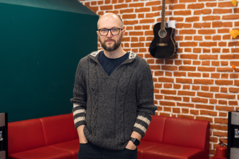 Stanislav Baturin. Credit: Dmitry Grigoryev / ITMO NEWS
