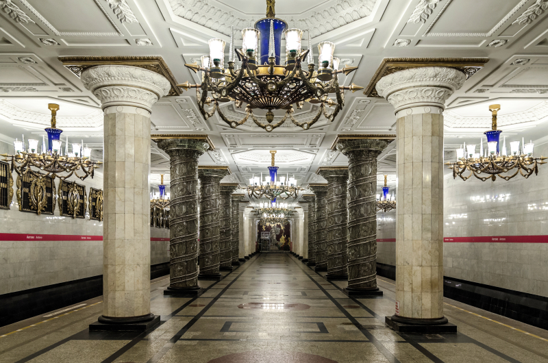 Avtovo metro station. Credit:&nbsp;Alex 'Florstein' Fedorov, CC BY-SA 4.0, via Wikimedia Commons
