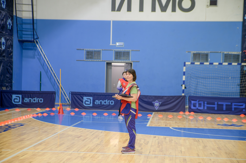 Nordic walking tournament at ITMO. Credit: KronBars sports club
