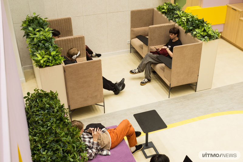 The T-Education coworking space at ITMO University. Credit: Dmitry Grigoryev / ITMO NEWS
