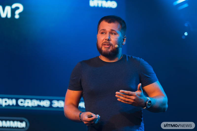 Anton Kuznetsov. Credit: Dmitry Grigoryev / ITMO NEWS
