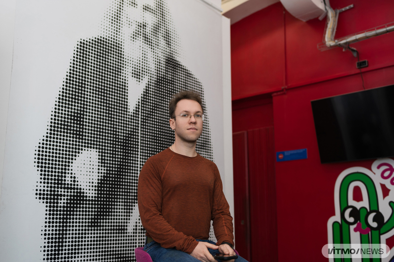 Pavel Zun. Credit: Dmitry Grigoryev / ITMO NEWS

