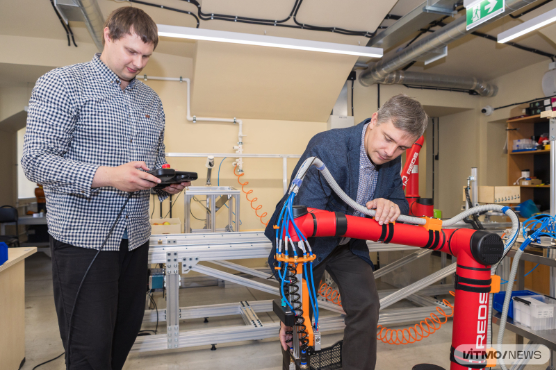 &nbsp;Laboratory &ldquo;Embodied AI and Robotics.&rdquo; Credit: Dmitry Grigroyev / ITMO NEWS
