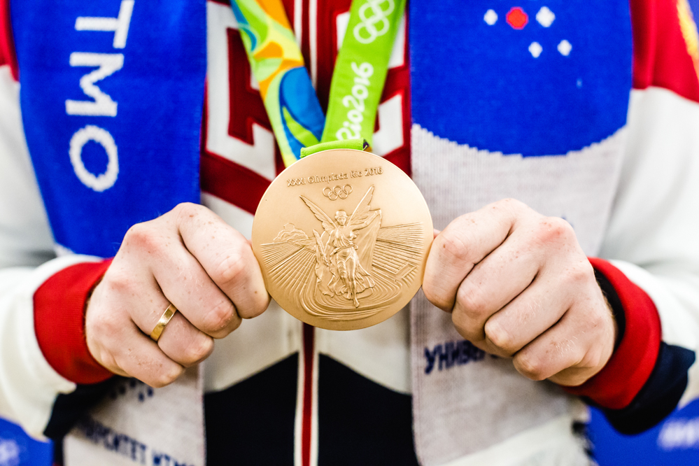 Бронзовая медаль Олимпиады в Рио 2016