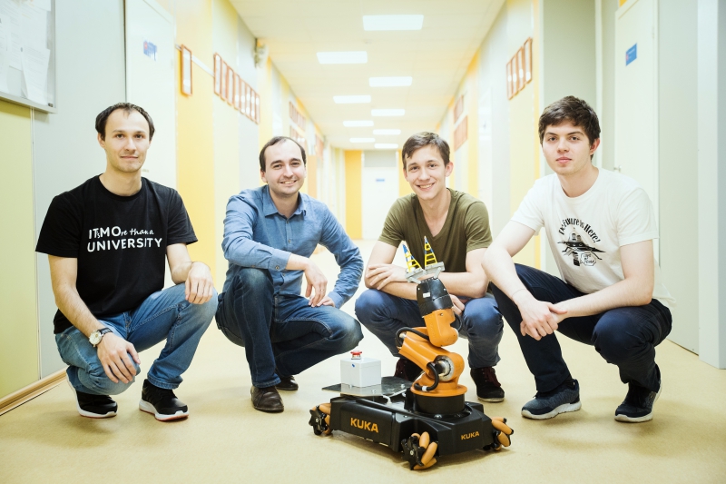 Студенческая команда по робототехнике во главе с Александром Капитоновым