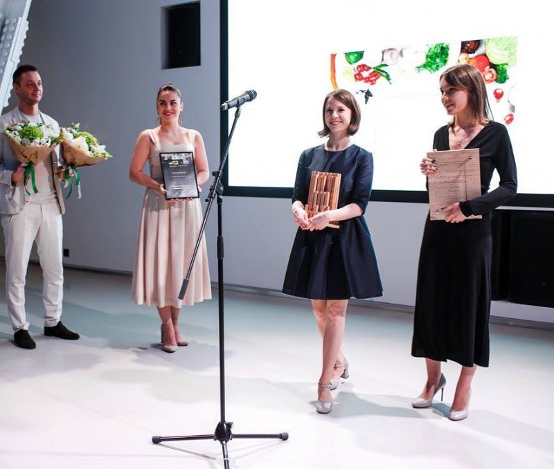 Надежда Абдуллина на конкурсе Lexus Design Award 2018 Russia Тор Choice. Фото из архива Надежды Абдуллиной