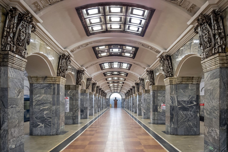 Kirovsky Zavod metro station. Credit: Alex 'Florstein' Fedorov / Wikipedia Commons