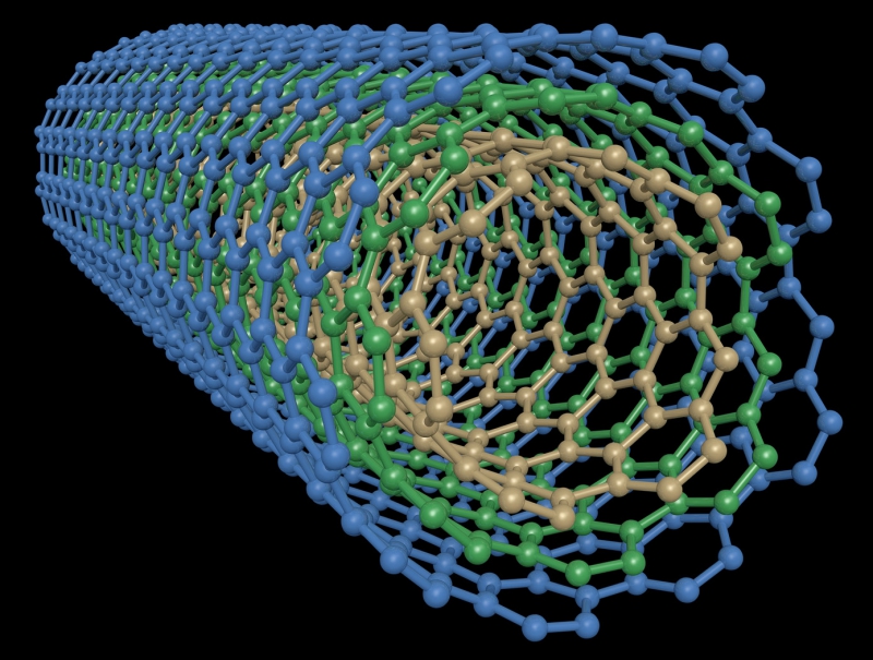 Carbon nanotube. Credit: defence.ru