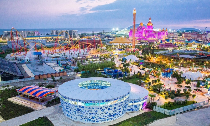 The Olympic Park in Sochi. Credit: wikiway.com