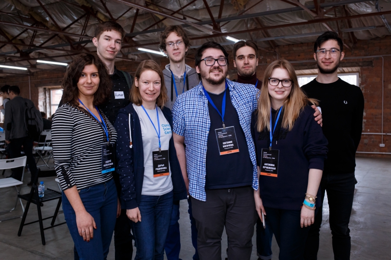 Andrey Filchenkov, Antonina Puchkovskaia, and the organizators of ITMO University's markup datathon