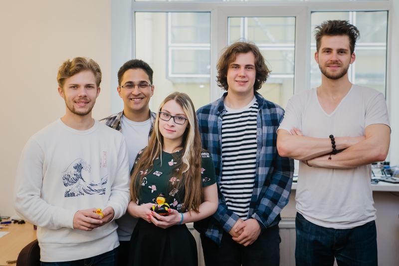 ITMO students participating in the JBRRussia team by JetBrains Research