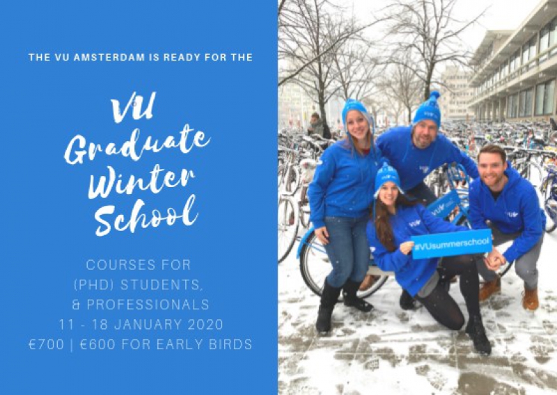 VU Graduate winter school. Источник: blogs.kent.ac.uk