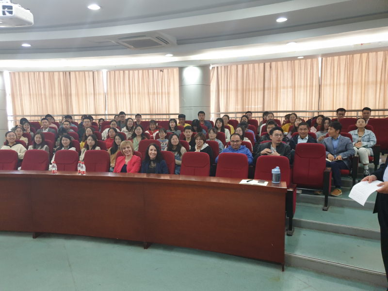 Lecture by ITMO University staff at Harbin University of Technology