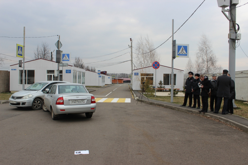 The experiment at the Oryol Law Institute of the Ministry of Internal Affairs test range