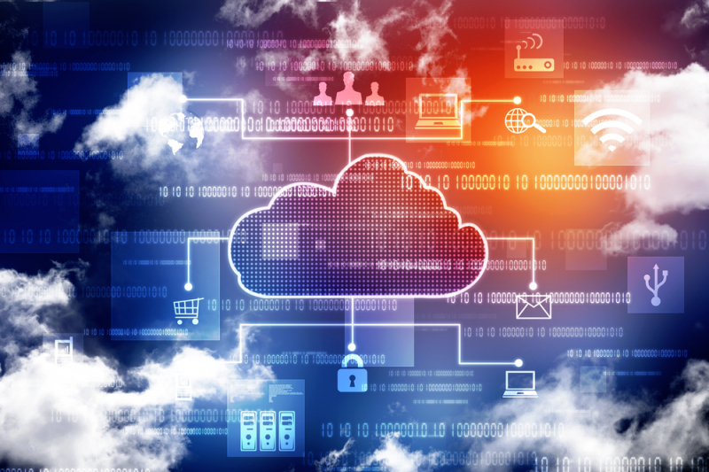 Cloud data storage. Credit: shutterstock.com