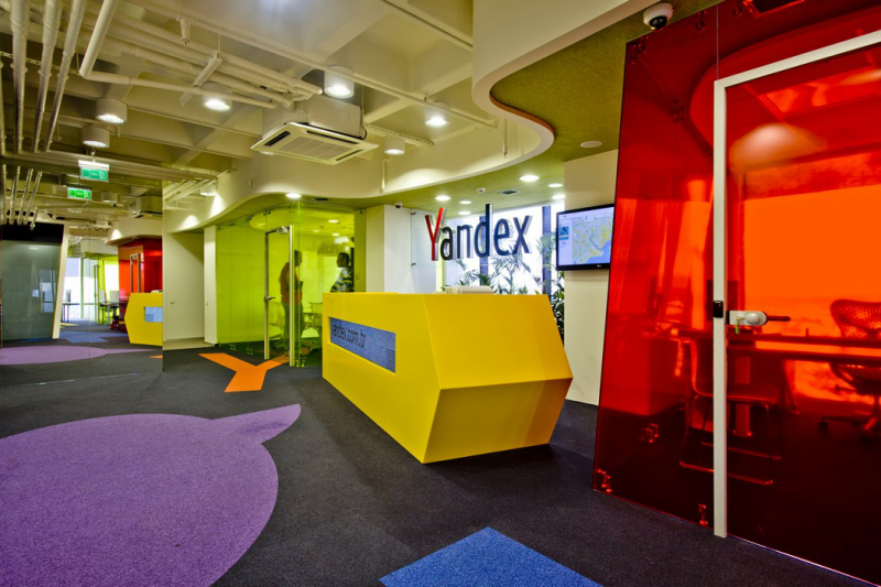 Yandex' office. Credit: interiorexplorer.ru