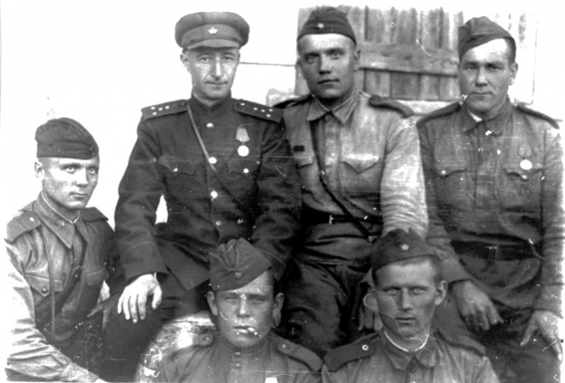 Бойцы воинской части №37521. Фото предоставлено Музеем истории Университета ИТМО