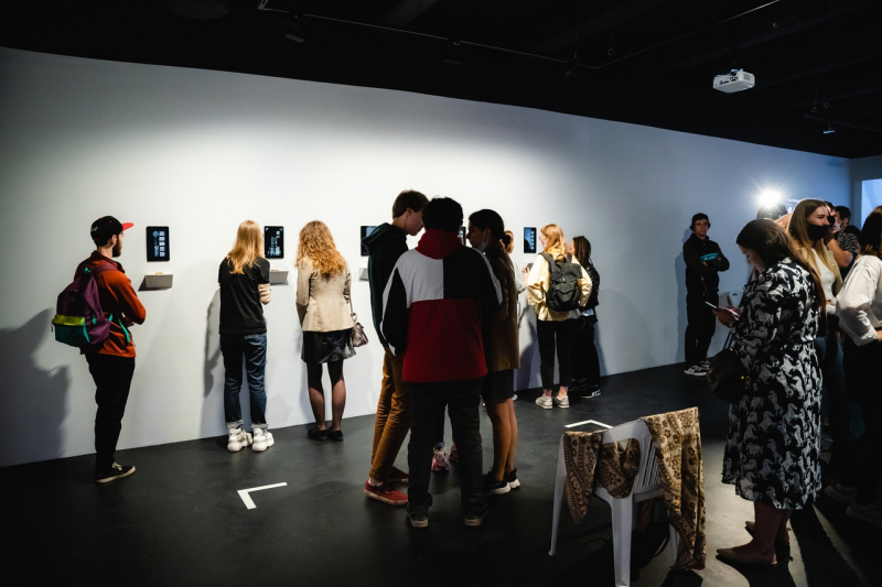 Открытие выставки «Пангардения» фестиваля Ars Electronica