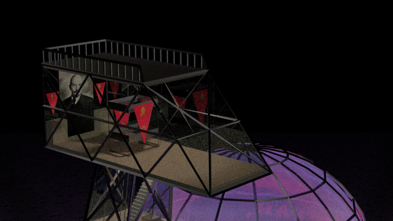 3D-визуализация светопамятника Григория Гидони. Иллюстрация предоставлена авторами