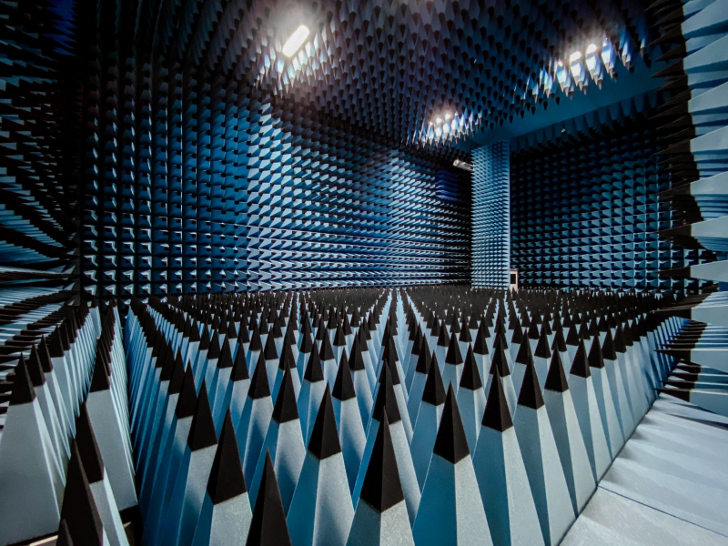 The anechoic chamber at ITMO's Faculty of Physics and Engineering