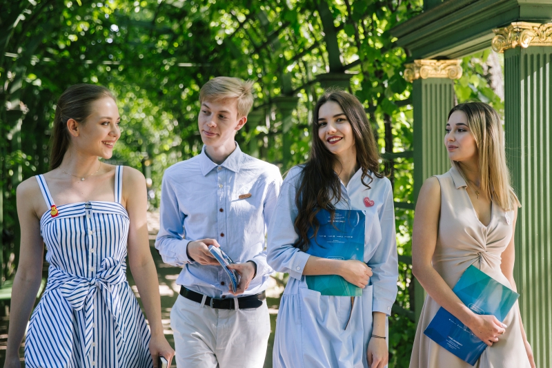 blue check summer school dress